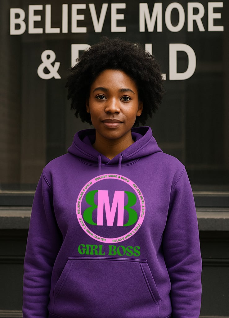 Believe More & Build - Hoodie