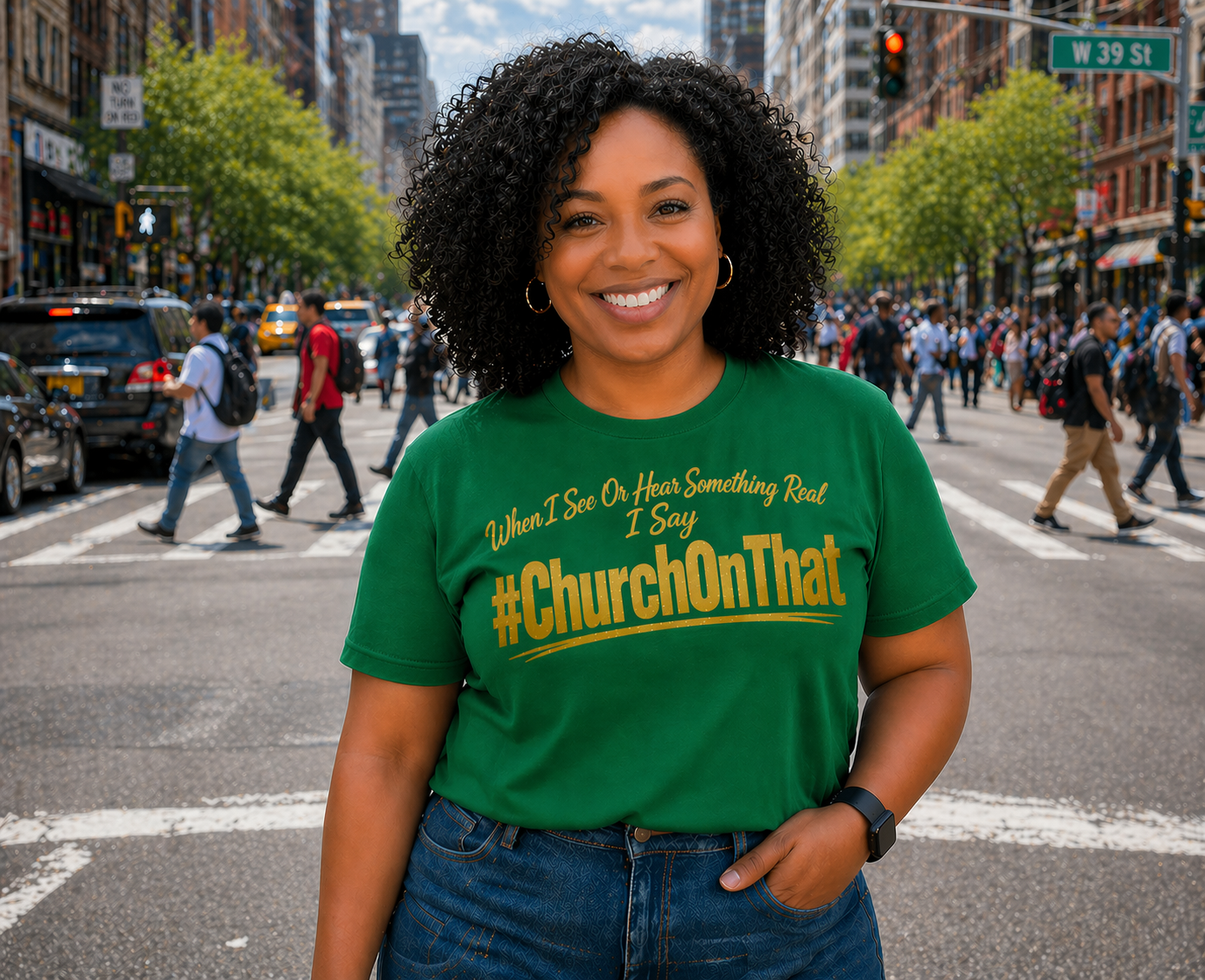 #ChurchOnThat - T Shirt