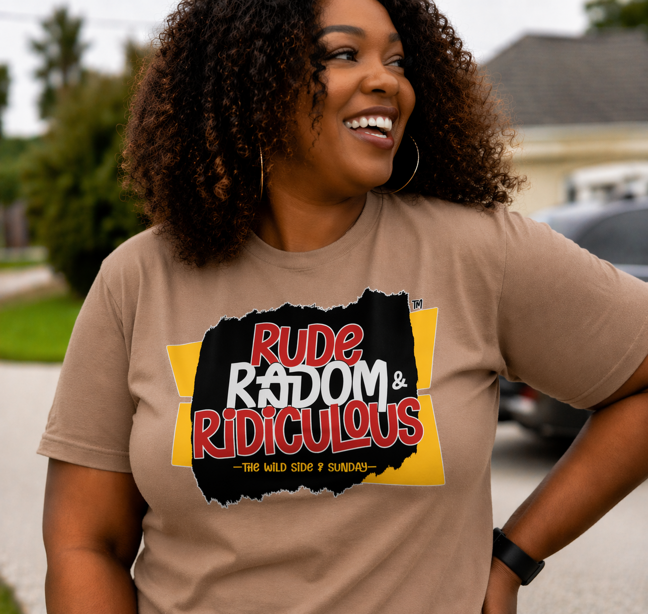 Rude Random & Ridiculous - Logo T Shirt