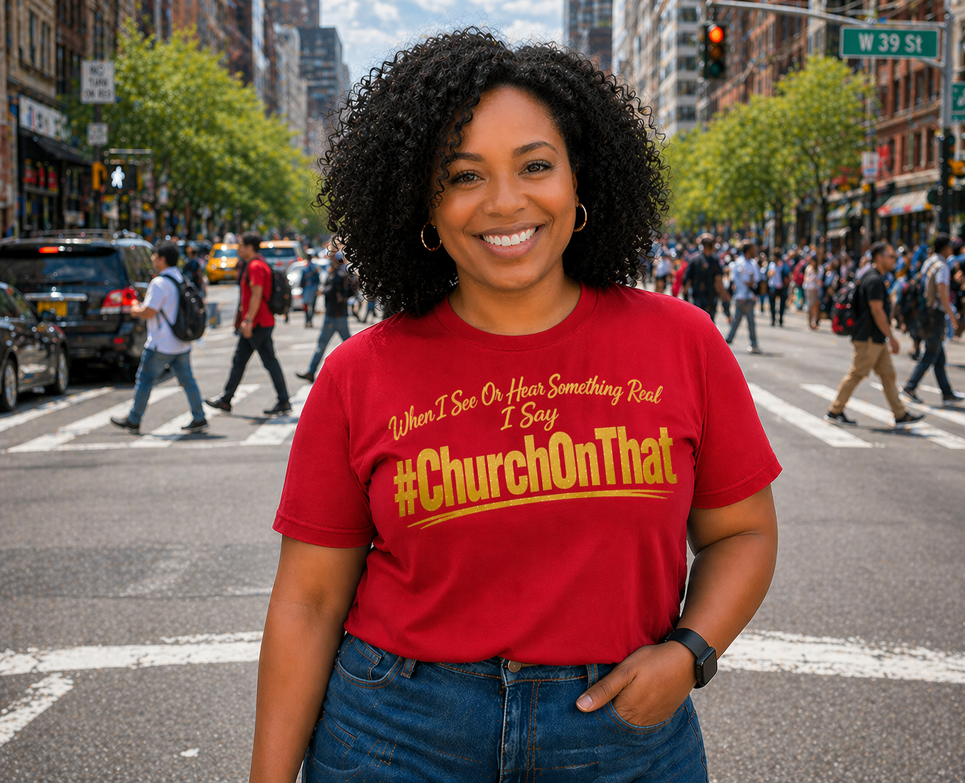#ChurchOnThat - T Shirt