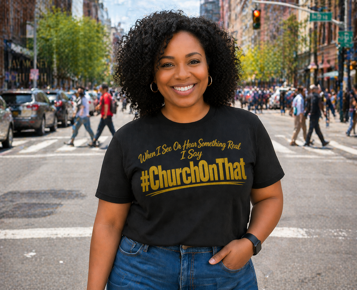 #ChurchOnThat - T Shirt