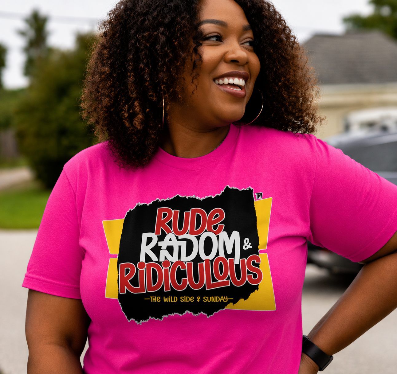 Rude Random & Ridiculous - Logo T Shirt