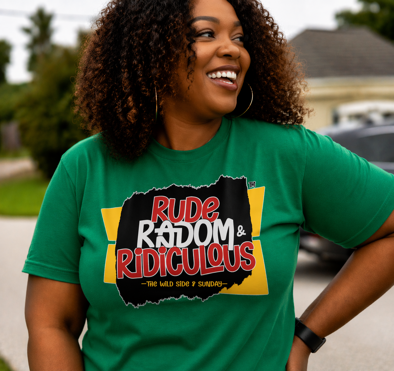 Rude Random & Ridiculous - Logo T Shirt