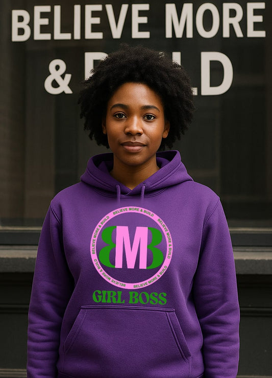Believe More & Build - Hoodie