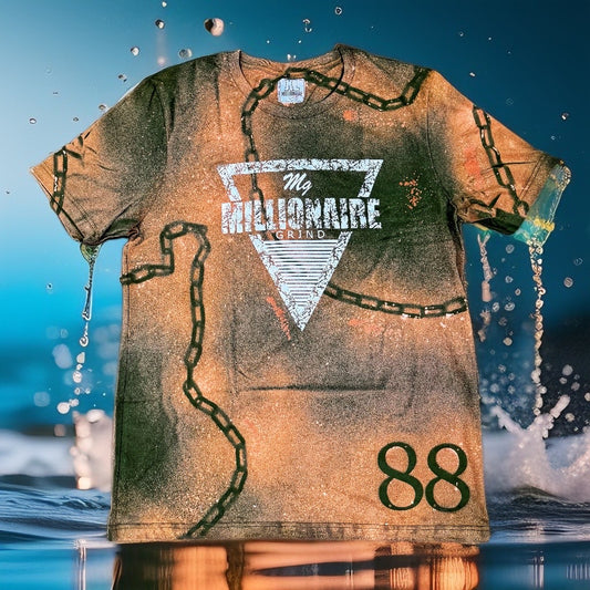 Millionaire Grind - Chained Diamond Tee