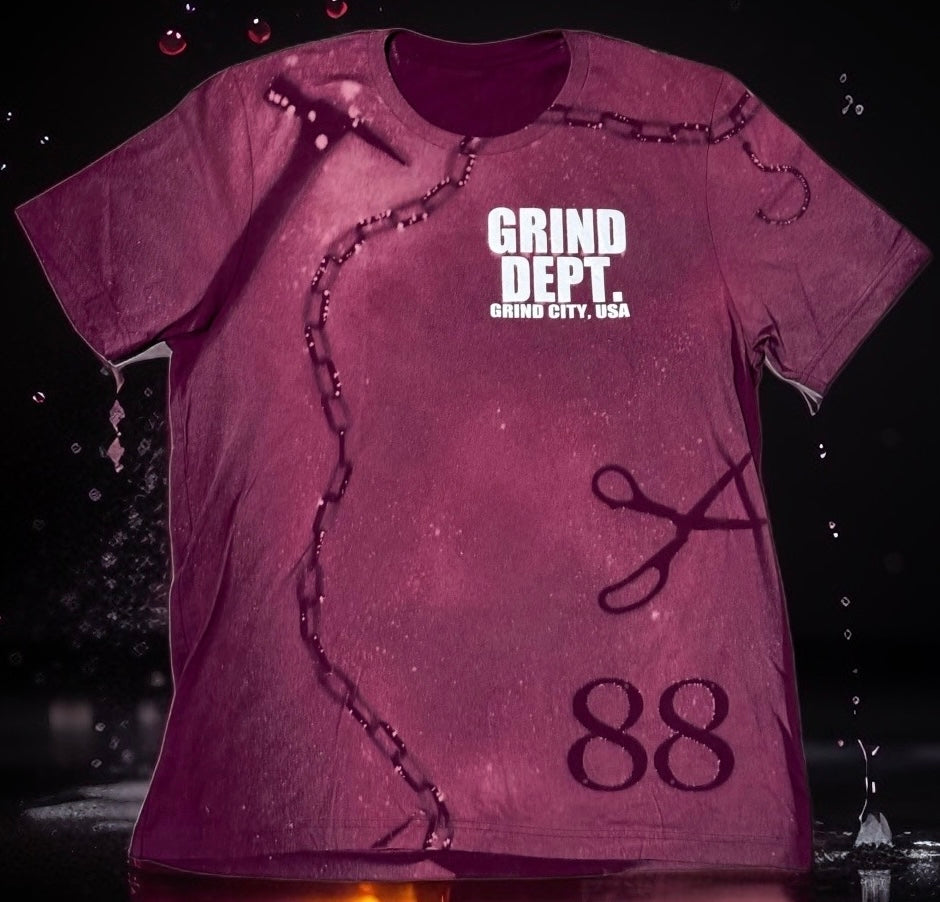 Millionaire Grind - Chained Grind Dept Logo T-Shirt