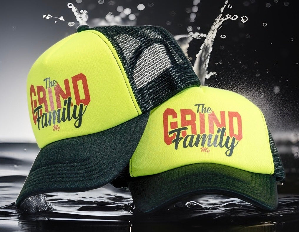 The Grind Family - Curved Bill Trucker Hat