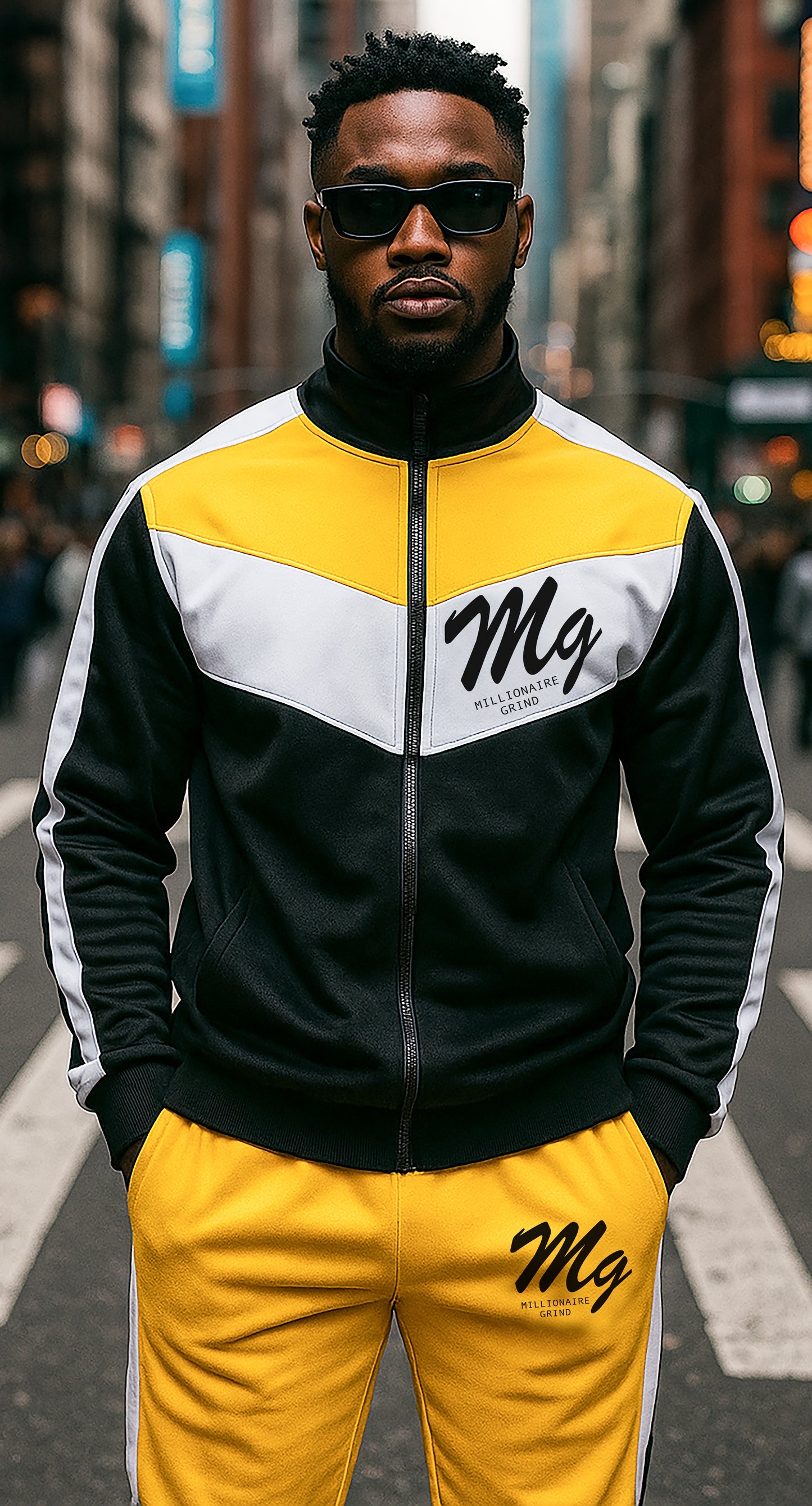 Millionaire Grind - Retro Track Suit