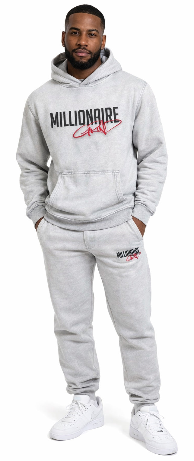 Millionaire Grind - Sun Dried Flare Jogger & Cropped Hoodie Set