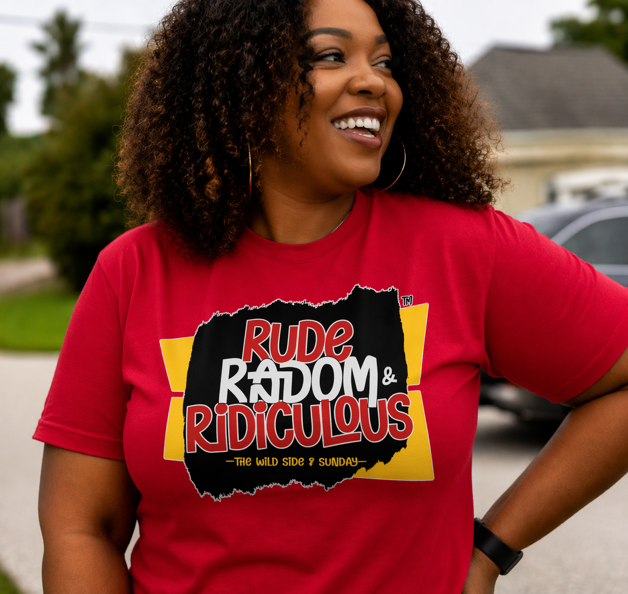 Rude Random & Ridiculous - Logo T Shirt